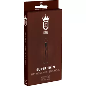 Kung Super Thin Condoms Box 6 - Picture 1 of 1