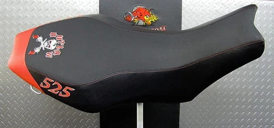 Funda asiento Polaris Outlaw 450 500 525 GRIPPER 2006-2008 NEGRO Y ROJO Foto 1 de 2