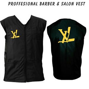 Barber vest,Barber jacket,barber stylist vest,Black vest M to 3xl size 