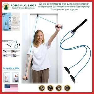 Durable Over-The-Door Shoulder Pulley Set - Enhance Mobility, FSA/HSA Approved - Picture 1 of 9