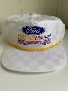 Vintage Ford 1992 NASCAR Maunfactorers champion hat - Picture 1 of 5