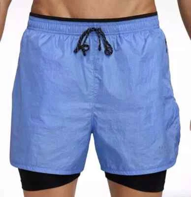 Pantalones Cortos Nike Repel 2-n-1 Running Division 7" Para Hombre Azul Negro Talla S M FB8544-450 Foto 1 de 4