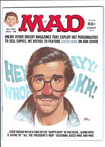 MAD #187: DRY CLEANED: PRESSED: BAGGED: BOARDED: FN-VF 7.0