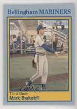 1989 Legoe Bellingham Mariners Mark Brakebill #21