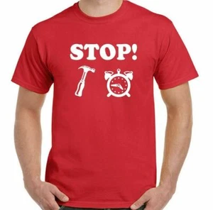 STOP HAMMER TIME T-SHIRT, Mens MC Rapper 90's Music Retro Unisex TEE TOP - Picture 1 of 22