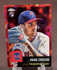 2022 Topps Chrome Platinum HANS CROUSE *Fuchsia Red Atomic Refractor RC* #29/100