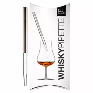 Eisch Whisky Pipette Gentleman Platin, Verdünnungspipette, Glas, 16.5 cm - Bild 1 von 6