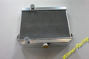 Radiador de aluminio apto galgo de aire acondicionado 2,0/2,2/2,6 litros I6 1959-1963 4 velocidades M/T - Imagen 1 de 8