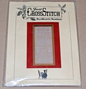 Phyllis Hoffman "Love & Joy Abide" Linen Cross / Specialty Stitch Kit - Picture 1 of 2