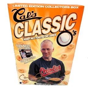 CAL RIPKEN JR CAL'S 1999 CLASSIC O'S HONEY NUT CEREAL Baltimore Orioles. Sealed - Picture 1 of 7