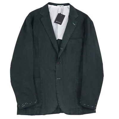 Kiton Soft-Constructed Lightweight Cashmere-Silk Sport Coat Slim 46R (Fits 44) - Image 1 of 4