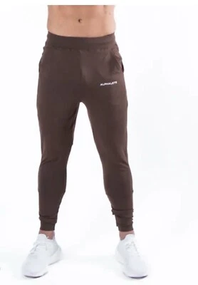 Jogger Alphalete Premium Trace para hombre - café, talla X-grande Foto 1 de 4