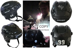 Wayne Gretzky Signed Los Angeles Kings Hockey Helmet Exact Proof COA.Autographed - Picture 1 of 10