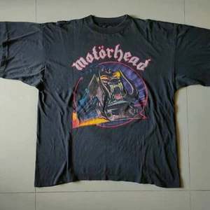 MOTORHEAD ORGASMATRON 80's vintage black t-shirt - Picture 1 of 3