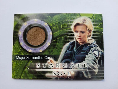 Stargate SG1 Premiere Seasons 1 to 3 C3 COSTUME CARD CARTER VERY RARE - Image 1 of 2