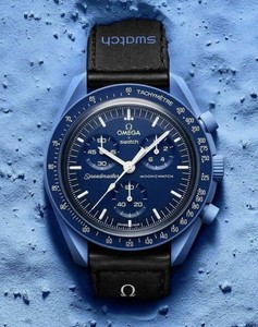 Omega Speedmaster Mission To Neptune bioceramic omegaxswatch Omega X Swatch