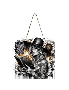 All The Pretty Girls Read Smut Handmade Wood Mini Small Sign - Picture 1 of 8