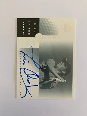 2001 SP Authentic Sign of the Times #TC Tim Clark - Image 1 of 2
