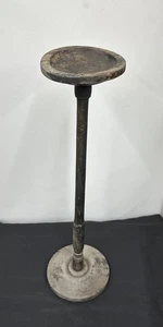 Antique Primitive Standing Ashtray Late 1800s USA Americana Vintage Ash Tray - Picture 1 of 9