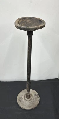 Antique Primitive Standing Ashtray Late 1800s USA Victorian Era Vintage Ash Tray - Image 1 of 4