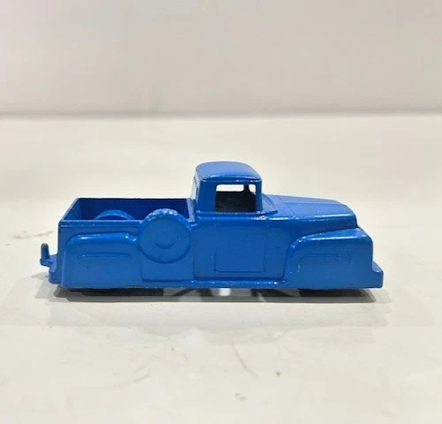 2344 ~ 1953-56 Blue Ford F-100 Pickup Truck Midgetoy Made in Rockford Ill. USA - Image 1 of 4