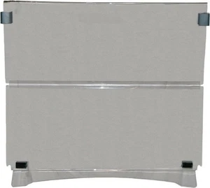 Yamaha G22 Golf Cart 2003-2006 Tinted Folding Front Windshield - Picture 1 of 1