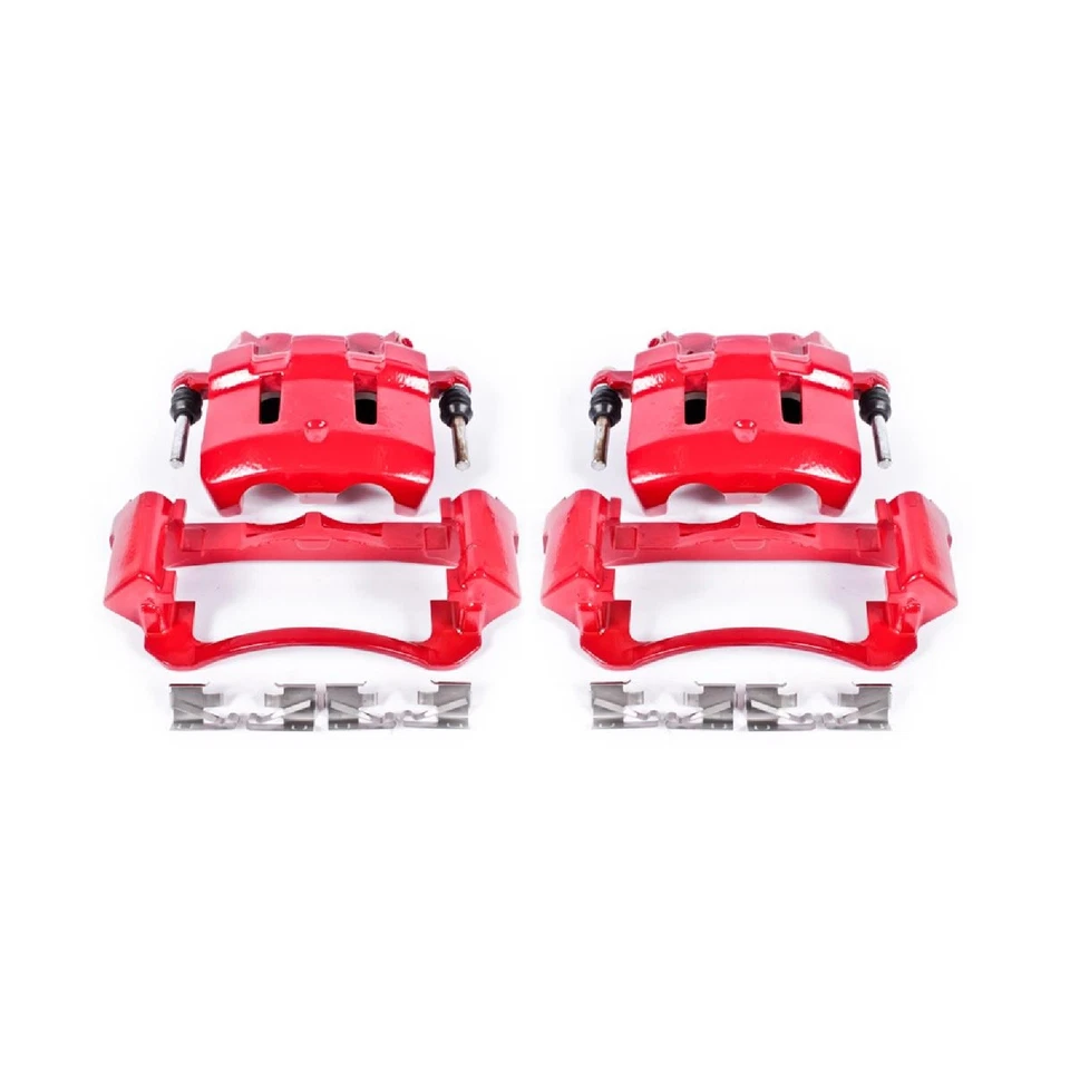 Powerstop Front Brake Calipers for 99-05 F-250 Super Duty Excursion Pair S4790 Foto 1 de 4