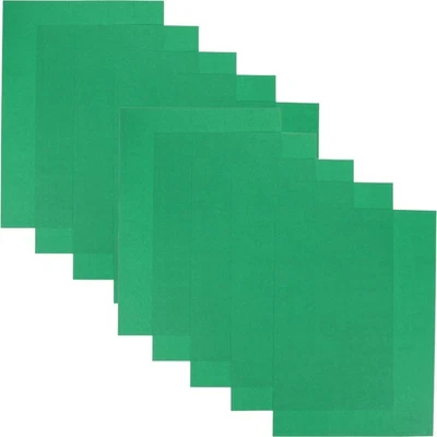  10pcs Green Cardstock Colored Cardstock A4 Size Dark Green Cardstock Paper For - Image 1 of 4