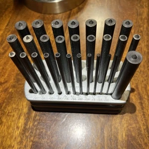 Spellmanco 28 Piece Transfer Punch Set 3/32"-17/32" - Picture 1 of 10