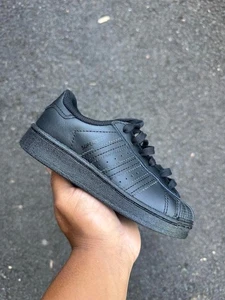 Adidas Superstar C Little Kids' Shoes Core Black FU7715 11k-3y *MANY SIZES* - Picture 1 of 6