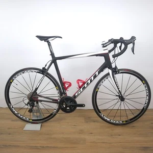 Scott CR1 Comp Full Carbon Rim Brake Road Bike - 58cm - Mavic Cosmic Elite - Picture 1 of 15