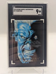 1992 Marvel Masterpieces #99 Tombstone SGC 9 Mint! - Picture 1 of 2