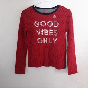 Gapkids Girl's Size XXL 14-16 Red Graphic Top - Picture 1 of 5