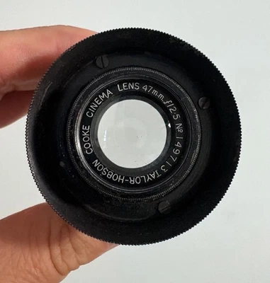 Taylor-Hobson Cooke Cinema Lens 47mm f2.5 Eyemo Mount Movie Lens Angenieux - Image 1 of 4