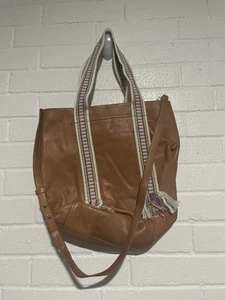 Madewell Cowgirl Western Bag Tote Distressed Leather Crossbody Handbag Bag New - Picture 1 of 10