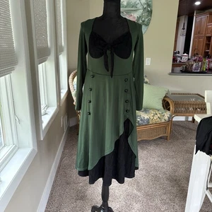 Dressfo Damen Gothic, Renaissance, Mittelalter, Cosplay, Fantasy, Kleid Gr. Large - Bild 1 von 5