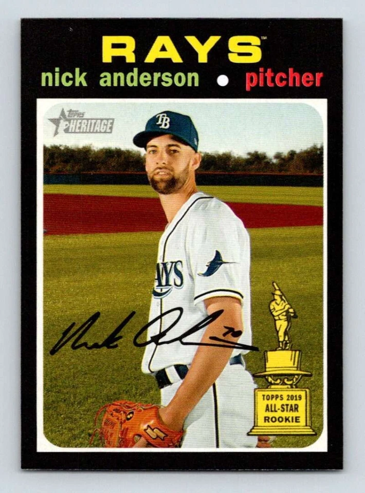 2020 Topps Heritage Baseball #201-400 Base Singles (You Pick) Buy 1, Get 1 FREE! - Image 1 of 1