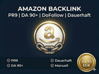 Amazon Backlink PR9 DoFollow | SEO Authority Link | Manuell gesetzt | Dauerhaft