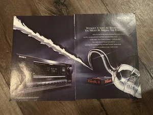 "Receptor AV HOOK póster impreso anuncio foto Robin William película Sony 11x16"" 1992" - Imagen 1 de 1