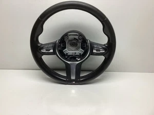 BMW F20 F21 F30 F31 F34 F32 F36 M SPORT LEATHER STEERING WHEEL - Picture 1 of 8