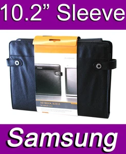 Samsung 10,2" ZOLL NETBOOK NOTEBOOK NOTEBOOK ÄRMEL HÜLLE TASCHE POLY NYLEX PU LEDER - Bild 1 von 1