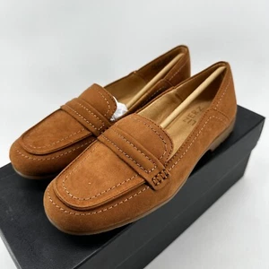 Naturalizer Dannahoafer braune hellbraune Wildleder-Slipper Halbschuhe Schuhe Größe 5M - Bild 1 von 9