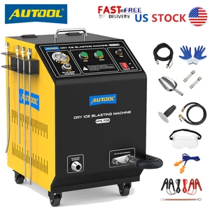 AUTOOL® HTS705 DRY ICE Blasting Machine For Car Ships Cleaning Equipment 110V US - Picture 1 of 14
