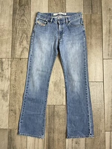 Diesel Industry Boot Cut Herrenjeans Größe 29 x 31 blau Denim hergestellt in Italien schneller Versand - Bild 1 von 13