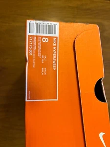 Nike Hypersweep Wrestling Shoes Black/Metalic Gold Men’s Size 8 US New in Box - Picture 1 of 5
