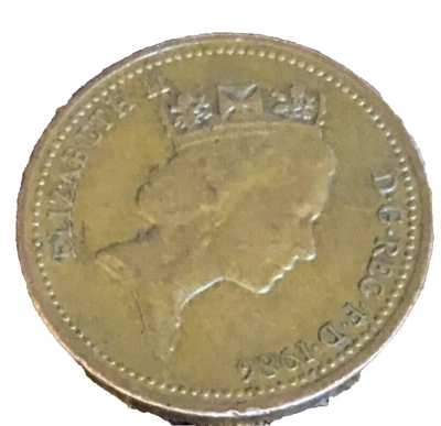 ELIZABETH II D·G·REG·F·D· RDM 1986 1 centavo Foto 1 de 2