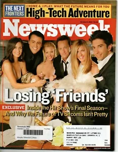 Newsweek Magazine October 6 2003 Friends Steve Fossett George W Bush - Picture 1 of 2