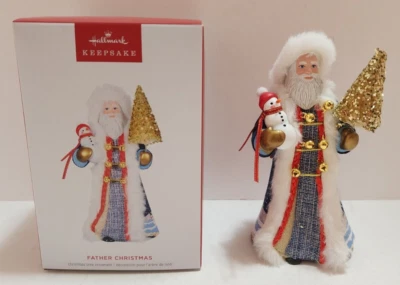 Hallmark Keepsake Ornament Father Christmas Santa Claus White 2024 QXR8034 New