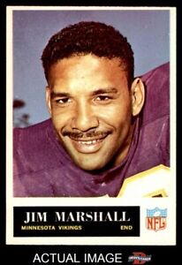 1965 Philadelphia #107 Jim Marshall  Vikings 5 - EX F65P 02 5579
