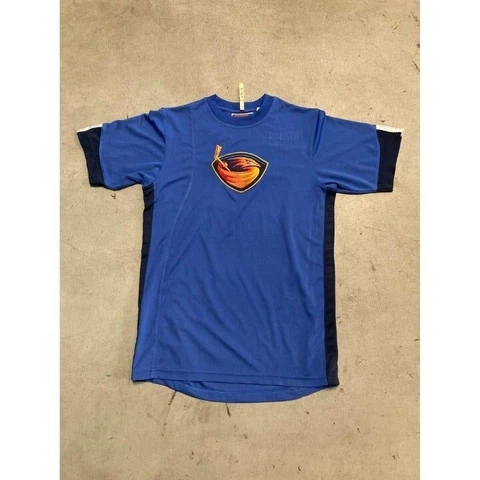Reebok Atlanta Trashers Blue Logo Youth Shirt Cover